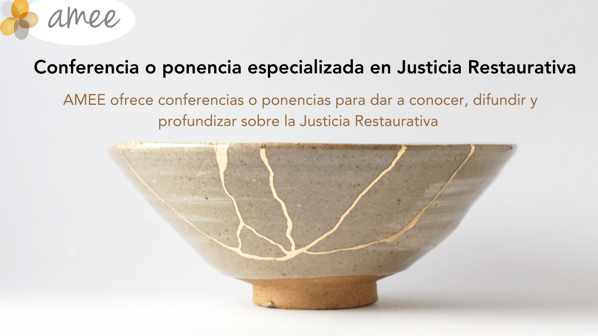 Conferencia / ponencia especializada en Justicia Restaurativa